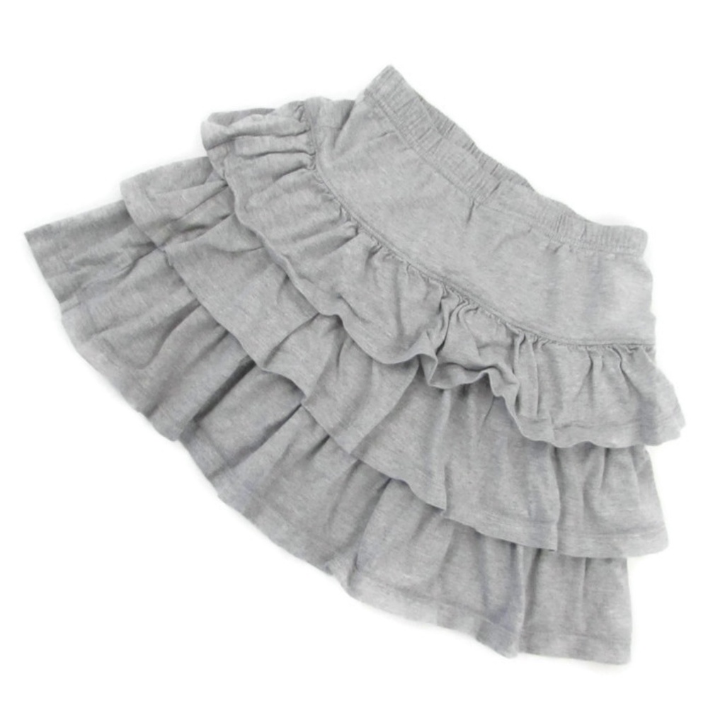 Hanna Andersson Size 120 Ruffled Skirt 100% Cotton